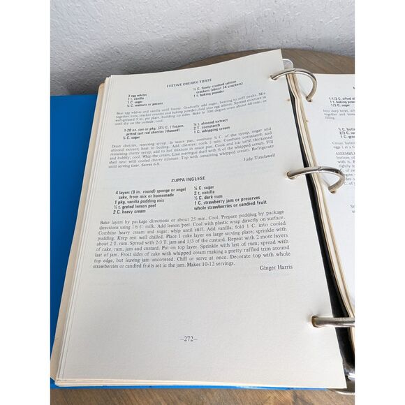 Vintage 1970s Church Cookbook The Legacy of Good Cooking Hard Binder Bound - Picture 11 of 11